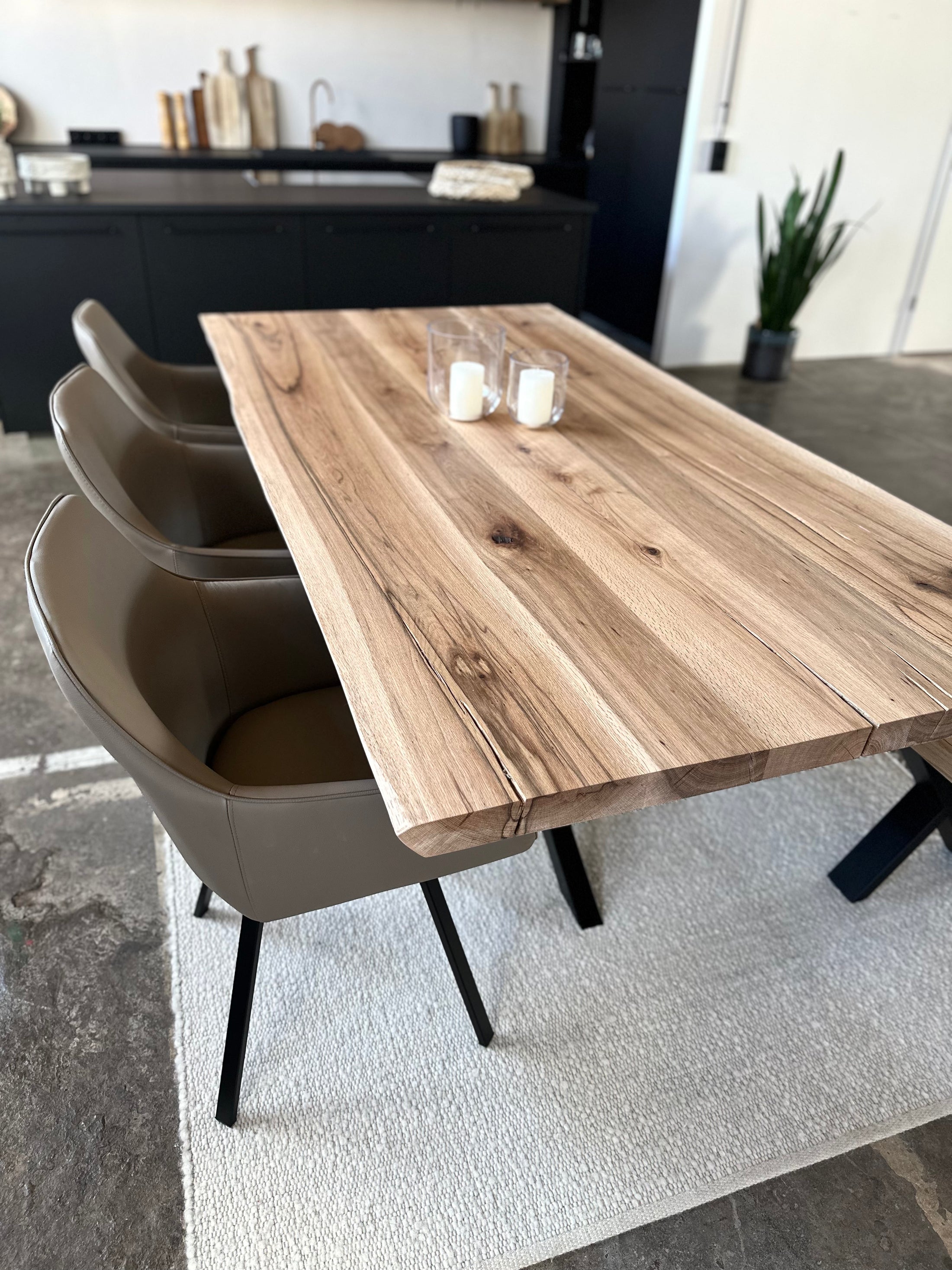 Set Tisch und Sitzbank, Altholz