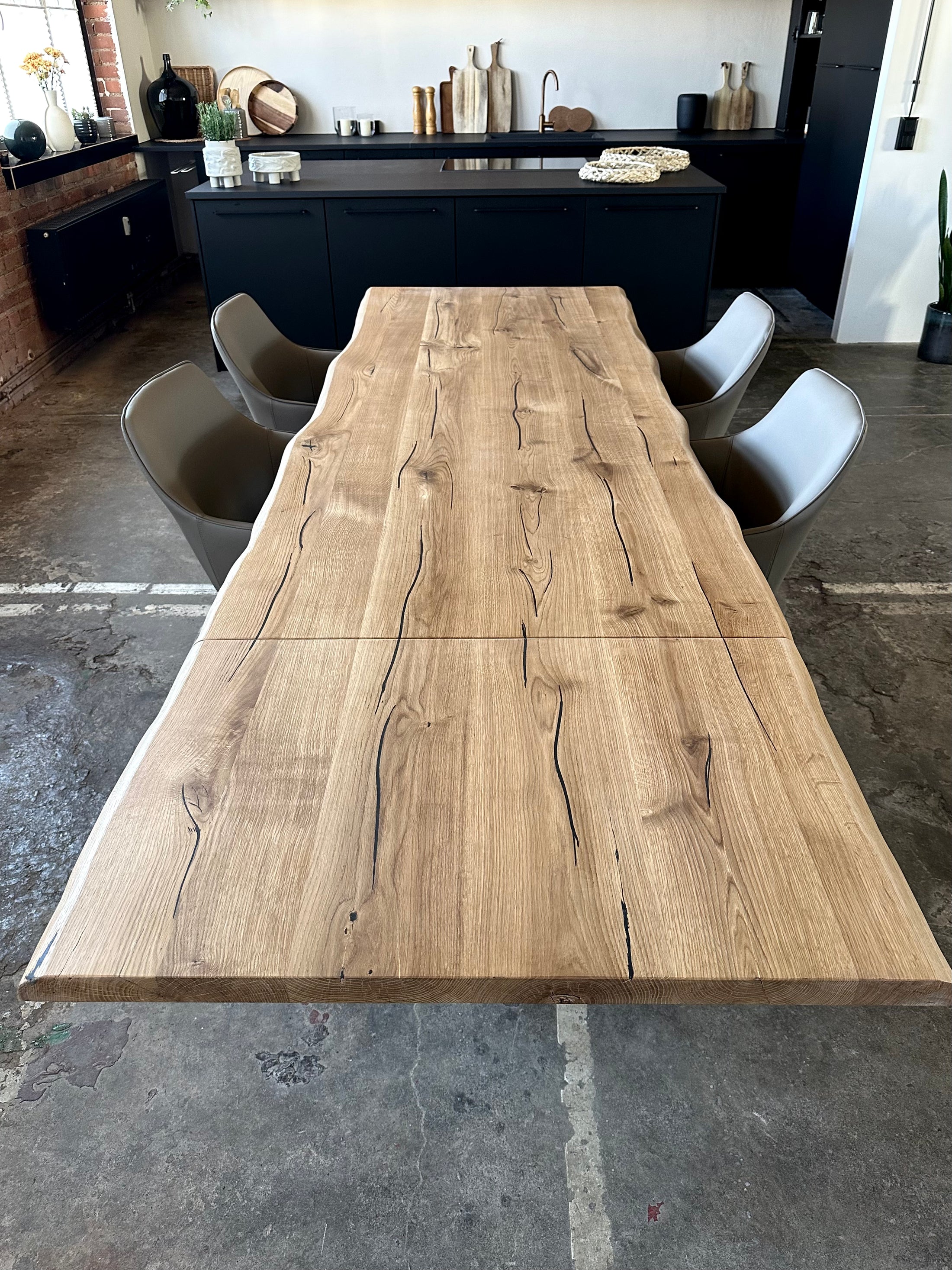 Ausstellungstisch mit Ansteckplatte